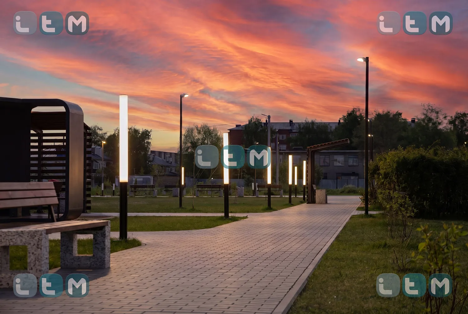 г. Бузулук поставка Парковых столбиков ПИЛАР