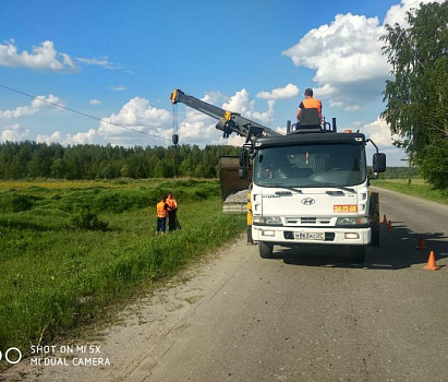 Поставка опор в Карелию